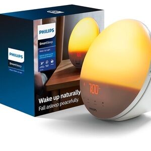 Philips SmartSleep Wake-up Light, Colored Sunrise and Sunset Simulation